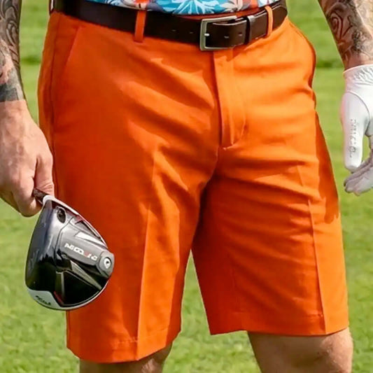 OB ProCool Golf Shorts (Orange)