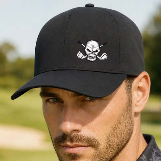 Delta Hybrid Tech Golf Hat (Black)