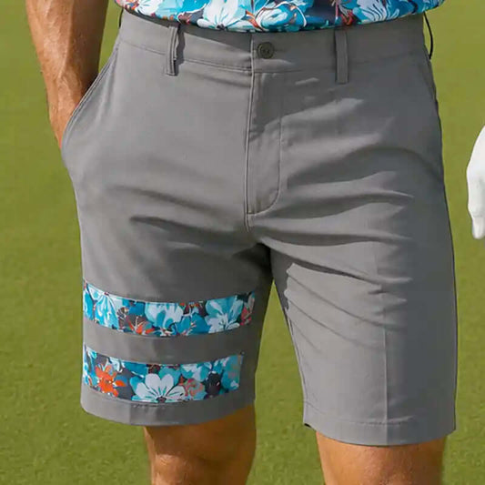 Zuma Cool-Stretch Men's Golf Shorts (Zuma/Grey)