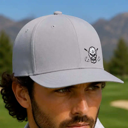 Delta Hybrid Tech Golf Hat (Grey)