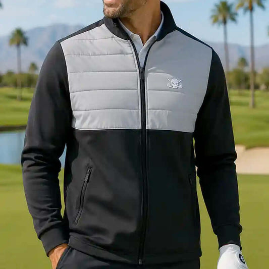 Men's Clubhouse Golf Jacket (Black)