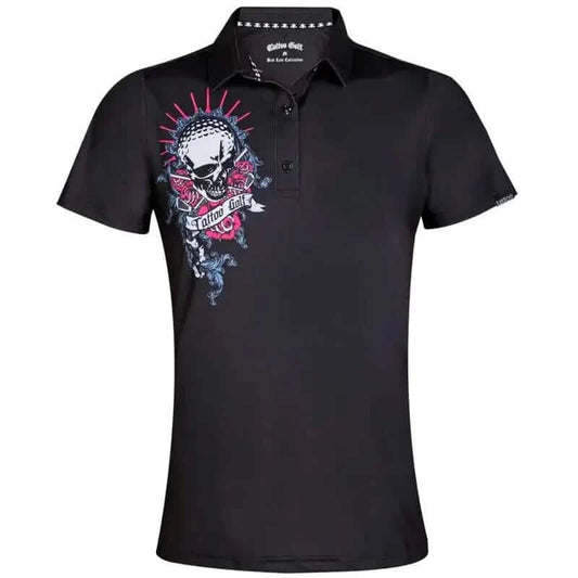Ladies Bad Lies Cool-Stretch Golf Shirt (Black)