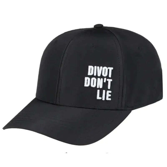 Divot Don't Lie Golf Hat (Black)