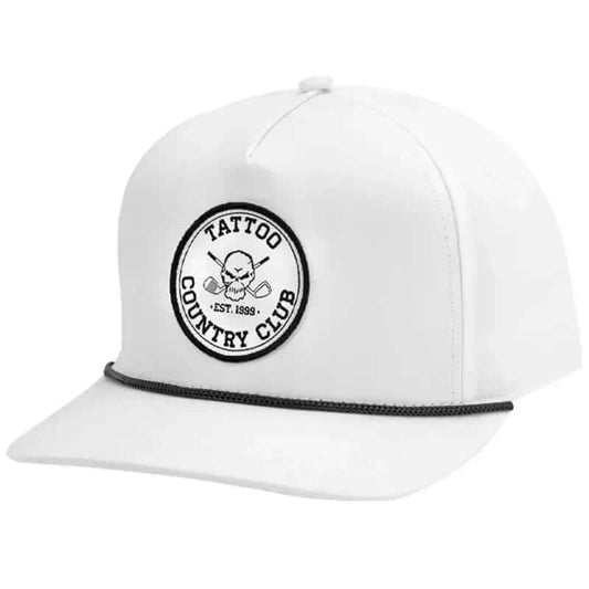 Tattoo Country Club Golf Hat (White)