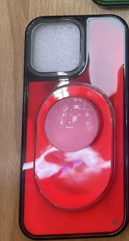 Luminous Quicksand Magnetic iPhone Case – Soft Edge Hard Back | iPhone 16/15/14/13/12