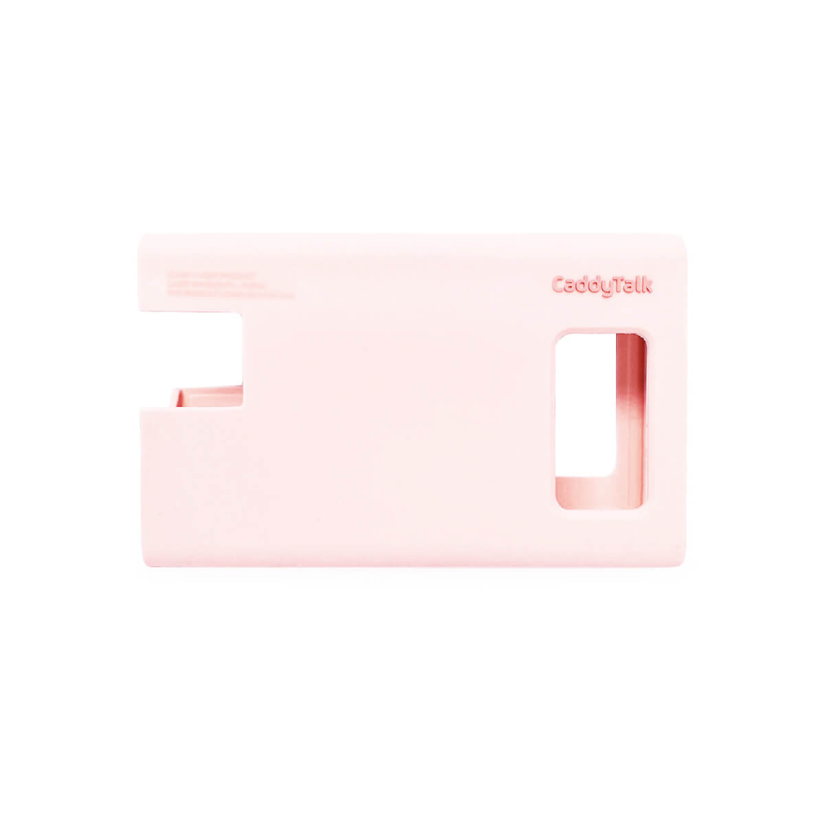 CaddyTalk CUBE Silicone Case (Chalk Pink)
