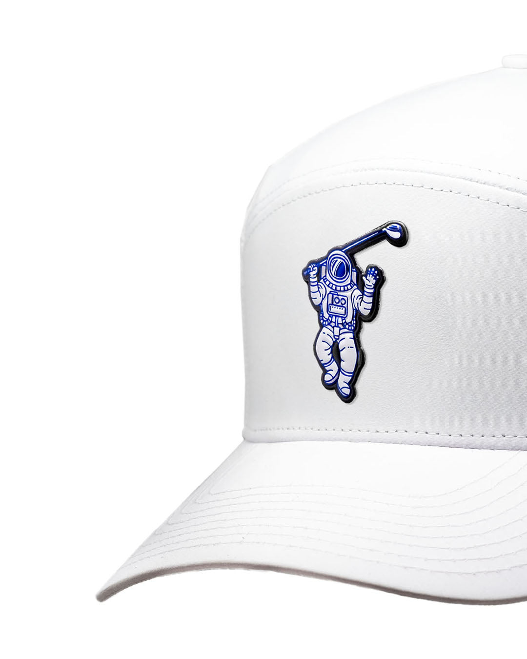 Tradesman Hat - Space Golfer - White