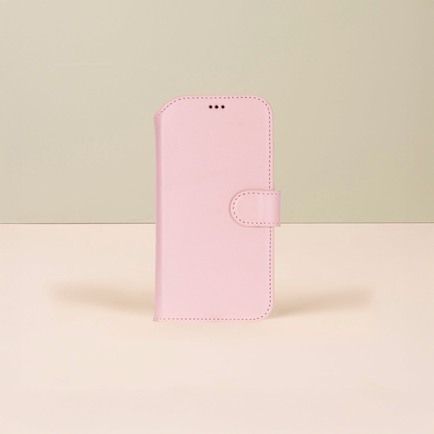 Premium Leather iPhone Air Wallet Case – Pink - Austin