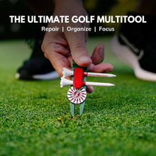 Load image into Gallery viewer, THE BYRD GOLF DIVOT CLYP - Golf Multitool Organizes Gear
