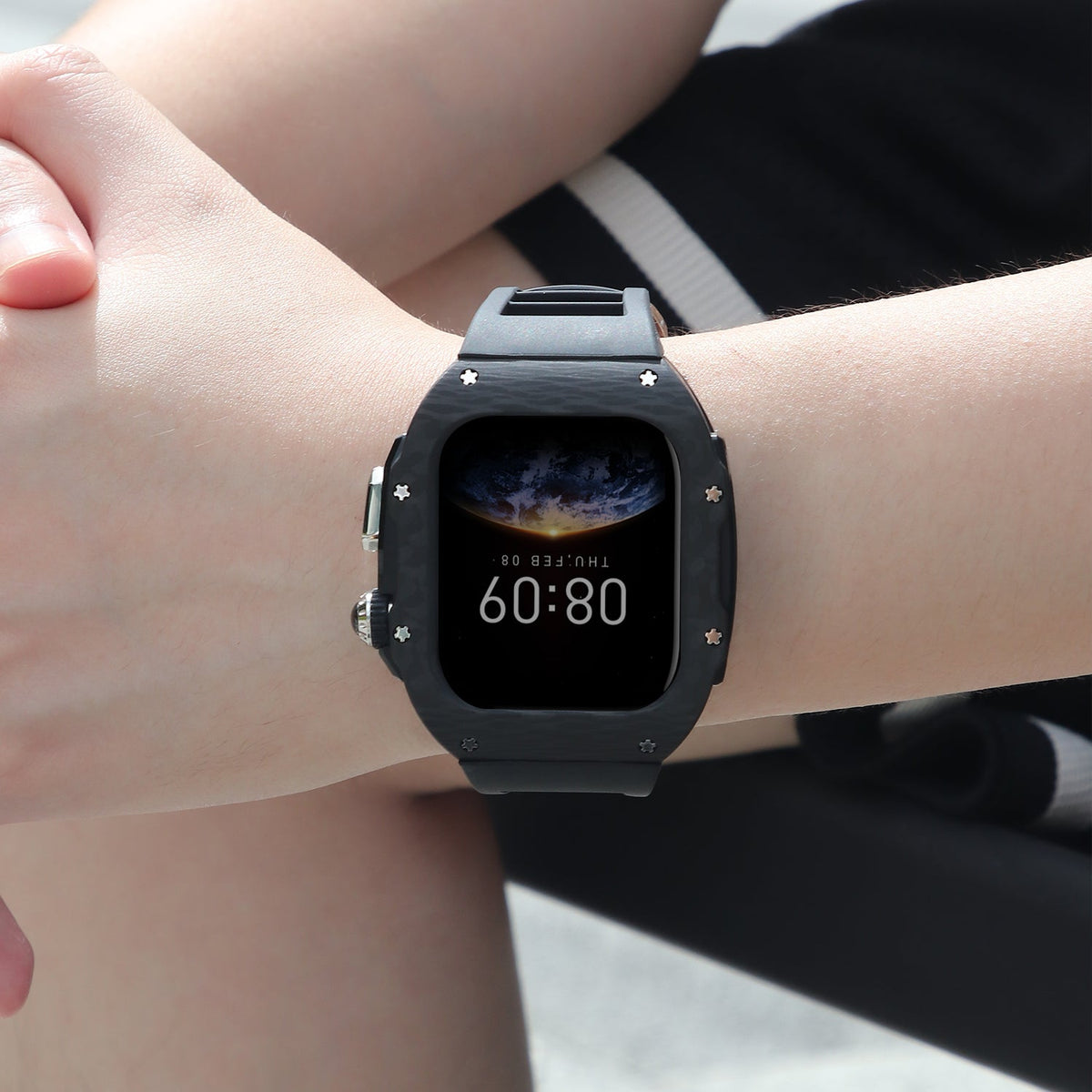 Luxury Mod Kit for Apple Watch 10/11 (42/46mm) - Titanium Edition