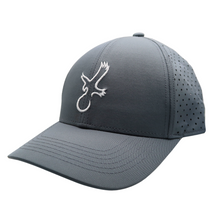 Load image into Gallery viewer, Grey/White Eagle Performance Hat
