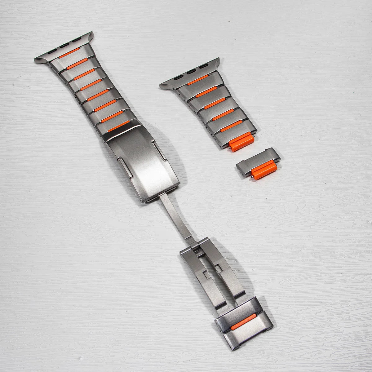 Steel & Silicone Apple Watch Band Series 11/10/9/8/7/6/5/4/ SE / Ultra 1/2/3