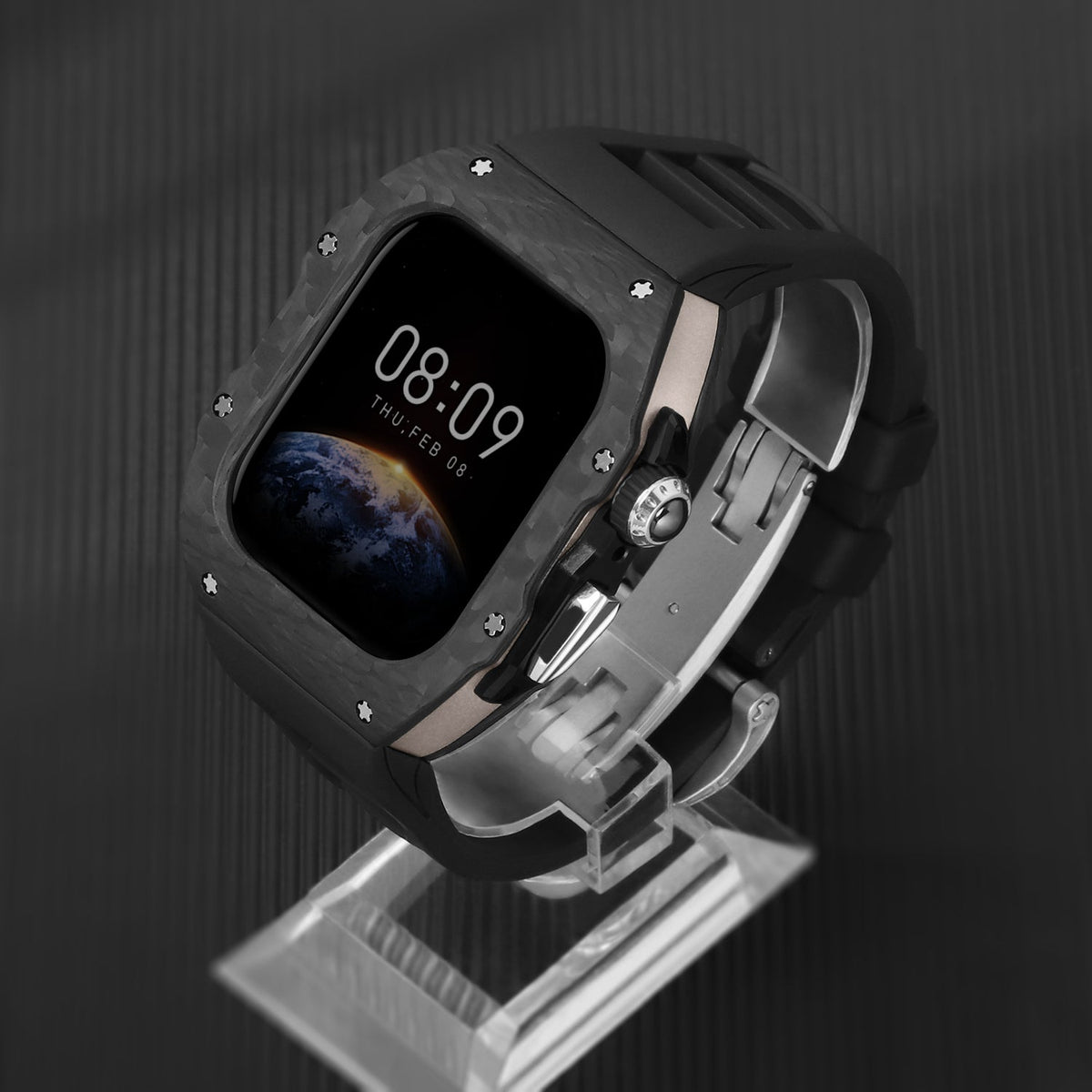 Luxury Mod Kit for Apple Watch 10/11 (42/46mm) - Titanium Edition