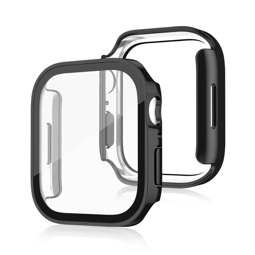 Case for Apple Watch 11, 10, 9, 8, 7, 6, 5, SE Screen Protector Glass+Cover