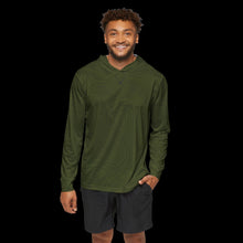 Load image into Gallery viewer, Green terrain Performance pullover
