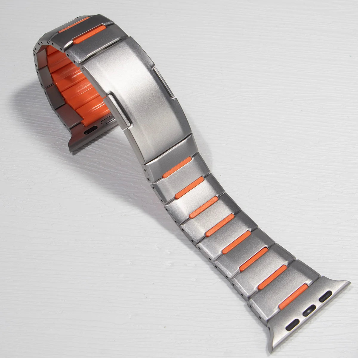 Steel & Silicone Apple Watch Band Series 11/10/9/8/7/6/5/4/ SE / Ultra 1/2/3