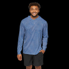 Load image into Gallery viewer, Baby Blue Links Performance Hoodie
