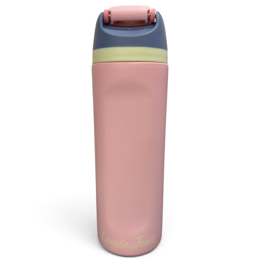 Sassy Unicorn Hydration Bottle | 24oz Insulated Stainless Steel | Flip Straw Lid w/ Handle