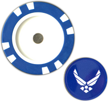 Load image into Gallery viewer, Officially Licensed U.S. Air Force Poker Chip Ball Marker

