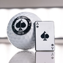 Load image into Gallery viewer, Ace of Spades Ball Marker
