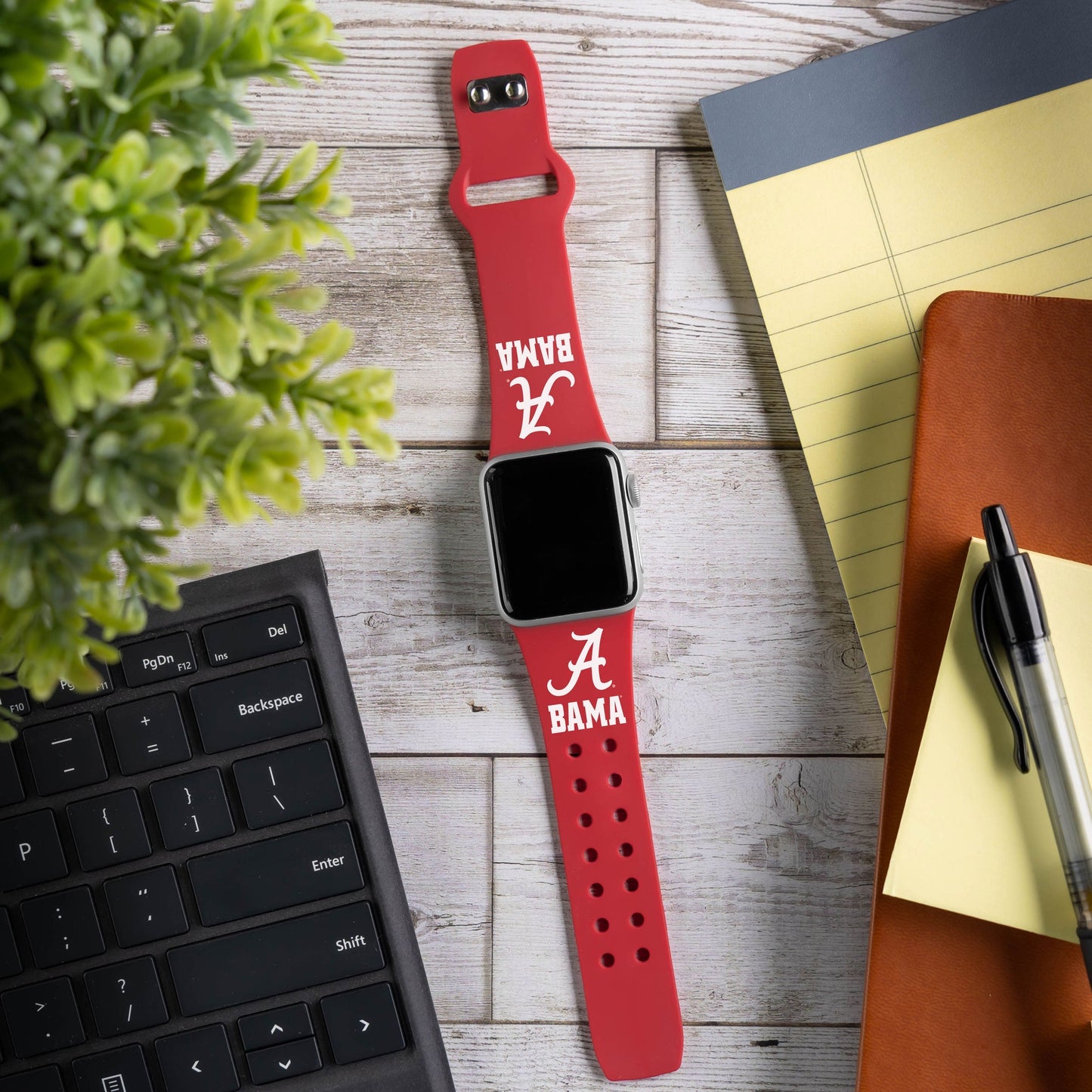 Alabama Crimson Tide HD Apple Watch Band