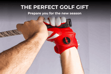 Load image into Gallery viewer, THE BYRD GOLF GLOVE - Black/Red
