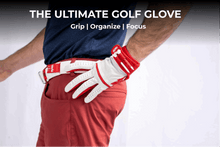 Load image into Gallery viewer, THE BYRD GOLF GLOVE - White/Red
