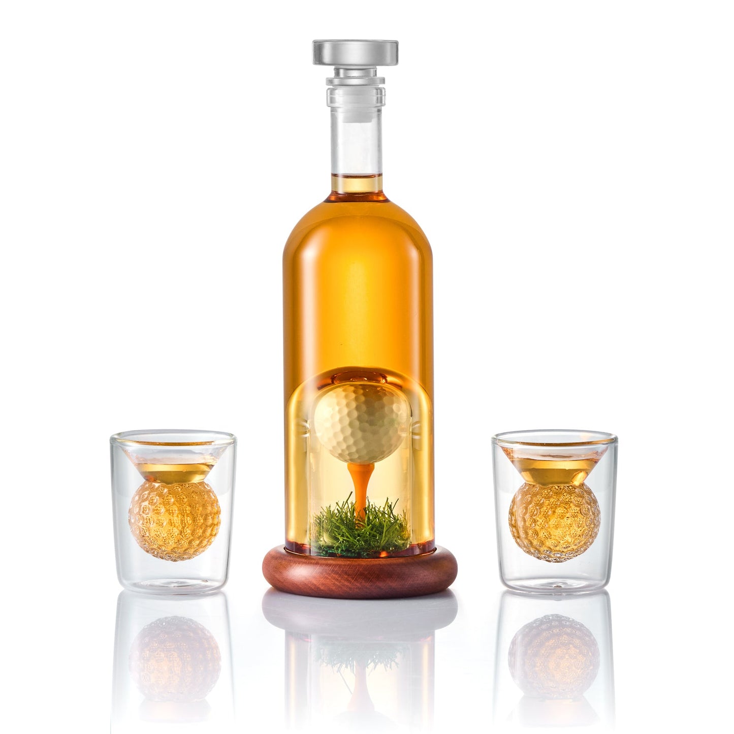 Golf Liquor Decanter Set
