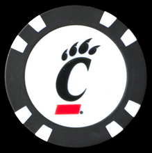 Load image into Gallery viewer, Officially Licensed Cincinnati Bearcats Poker Chip Ball Marker
