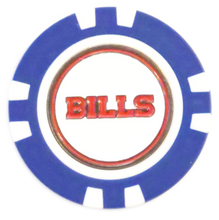 Load image into Gallery viewer, Officially Licensed Buffalo Bills Poker Chip Ball Marker
