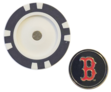 Load image into Gallery viewer, Officially Licensed Boston Red Sox Poker Chip Ball Marker

