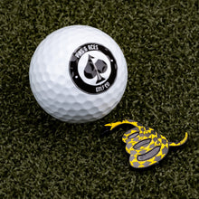 Load image into Gallery viewer, Don&#39;t Tread on Me Ball Marker
