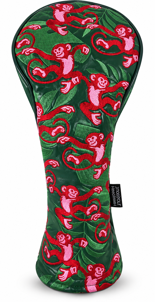 Barrel of Monkeys Embroidered Driver Headcover by ReadyGOLF