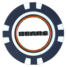 Load image into Gallery viewer, Officially Licensed Chicago Bears Poker Chip Ball Marker
