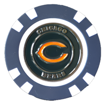 Load image into Gallery viewer, Officially Licensed Chicago Bears Poker Chip Ball Marker
