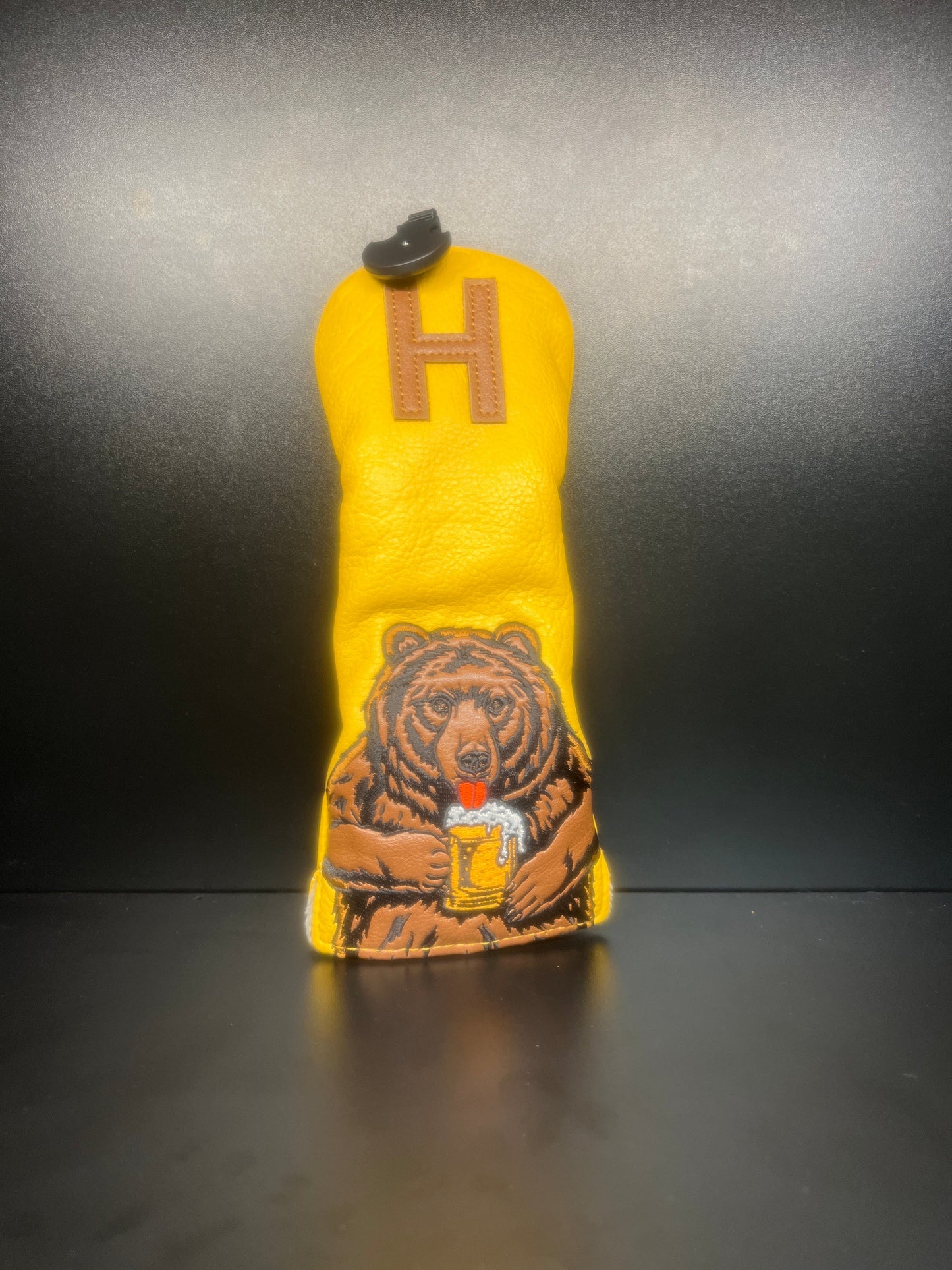 Beer Drinking Bear Headcover