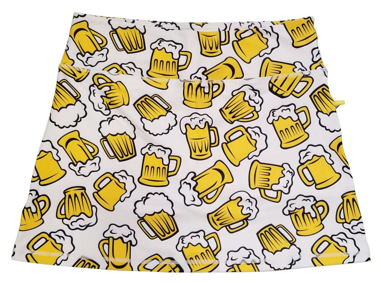 Beer Me Ladies Active Skort by ReadyGOLF