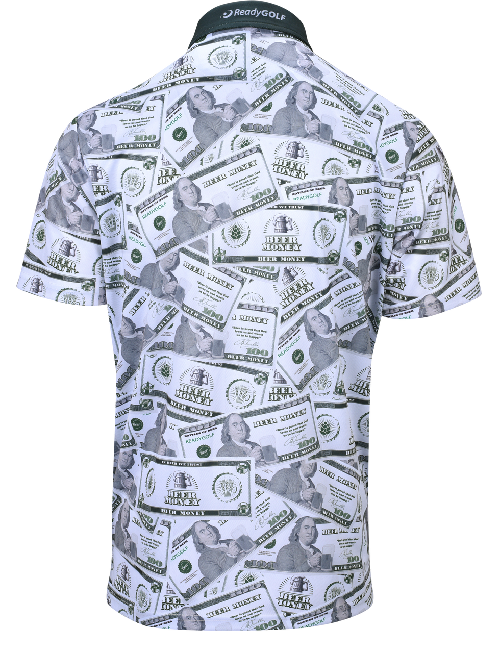 Beer Money Mens Golf Polo Shirt by ReadyGOLF