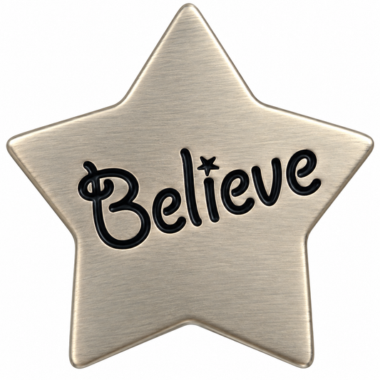 Wishing Star Lucky Charm Ball Marker & Hat Clip by ReadyGOLF