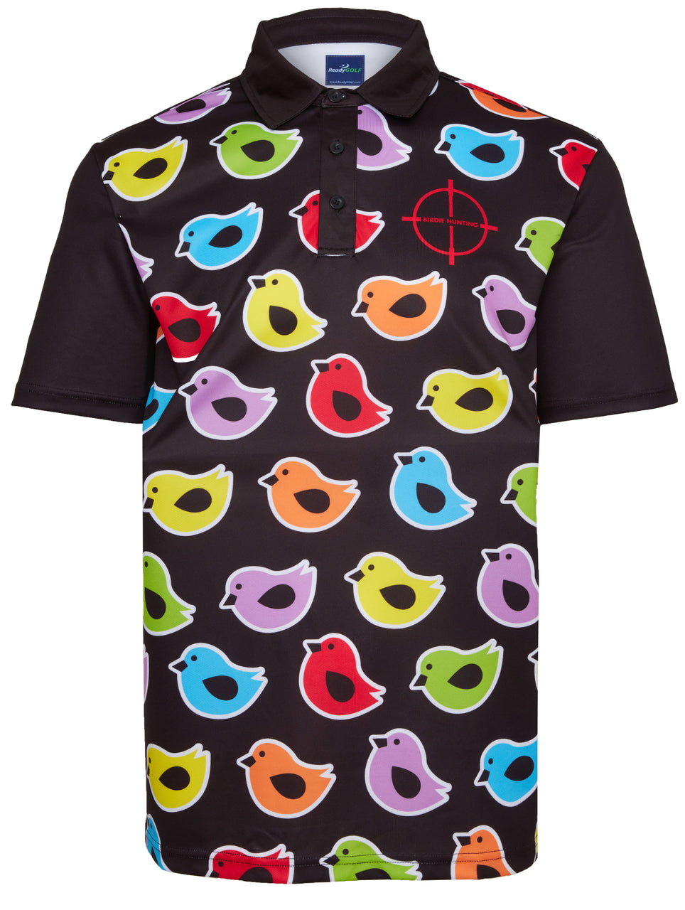 Birdie Hunting Mens Golf Polo Shirt by ReadyGOLF