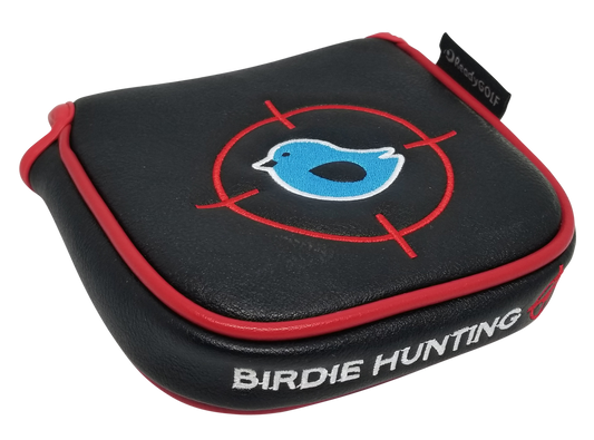 Birdie Hunting (Crosshairs) Embroidered Putter Cover by ReadyGOLF  -  XL Mallet