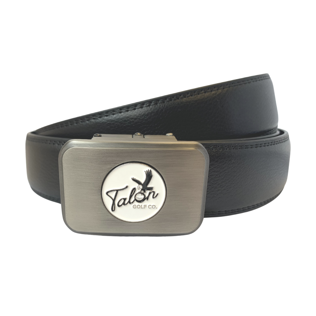 Black Eagle Leather Belt w/ Magnetic Ball Marker