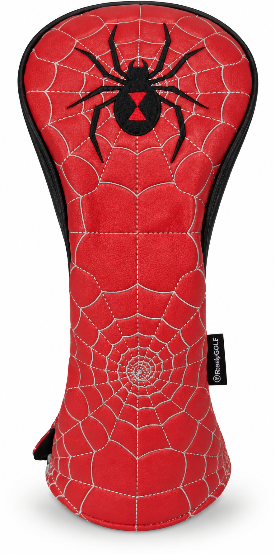 Black Widow Spider Embroidered Driver Headcover by ReadyGOLF
