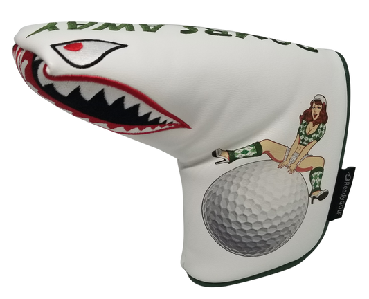 Bombs Away! Embroidered Putter Cover - Blade by ReadyGOLF