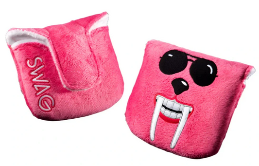 Swag Golf - Faithful Saber-Tooth Mallet Putter Headcover *opened, no bag*