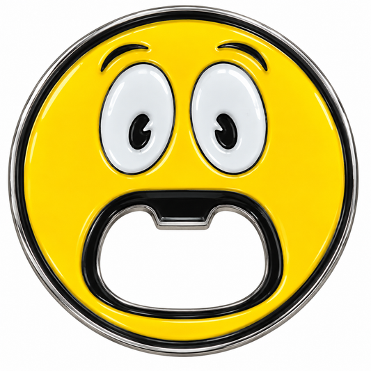 Smiley Face Bottle Opener Ball Marker by ReadyGOLF