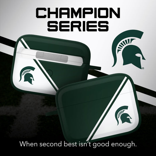Michigan State Spartans HDX Champion Series Apple AirPods Pro 1 & 2 Case Cover