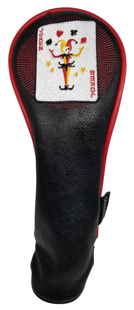Casino Embroidered Hybrid Headcover - Joker by ReadyGOLF