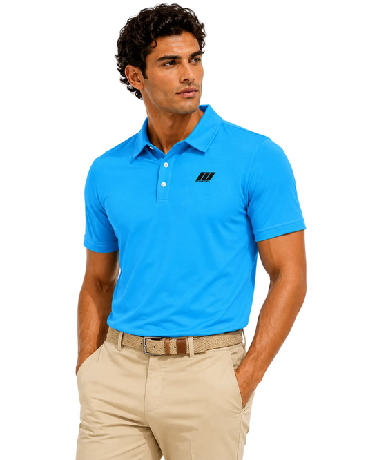 CROWN ATHLETICA /// Performance Polo (BLUE)