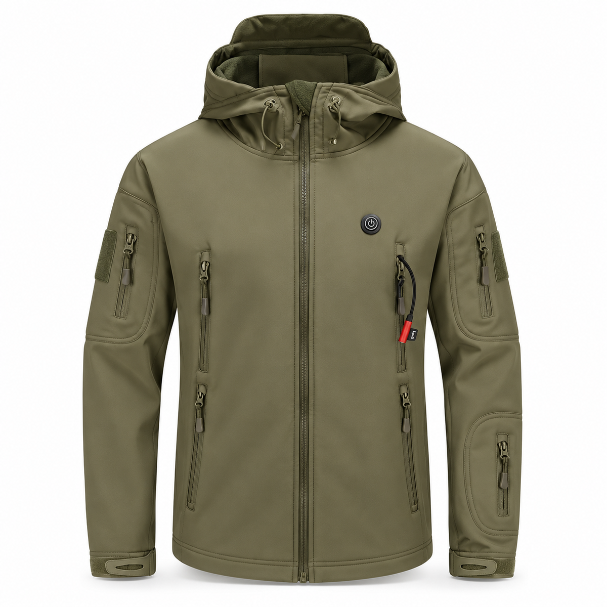 LITEGUEST 7-Zone Heated Jacket | Camo Outdoor Jacket with USB Power